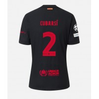 Camiseta Barcelona Pau Cubarsi #2 Visitante Equipación 2024-25 manga corta